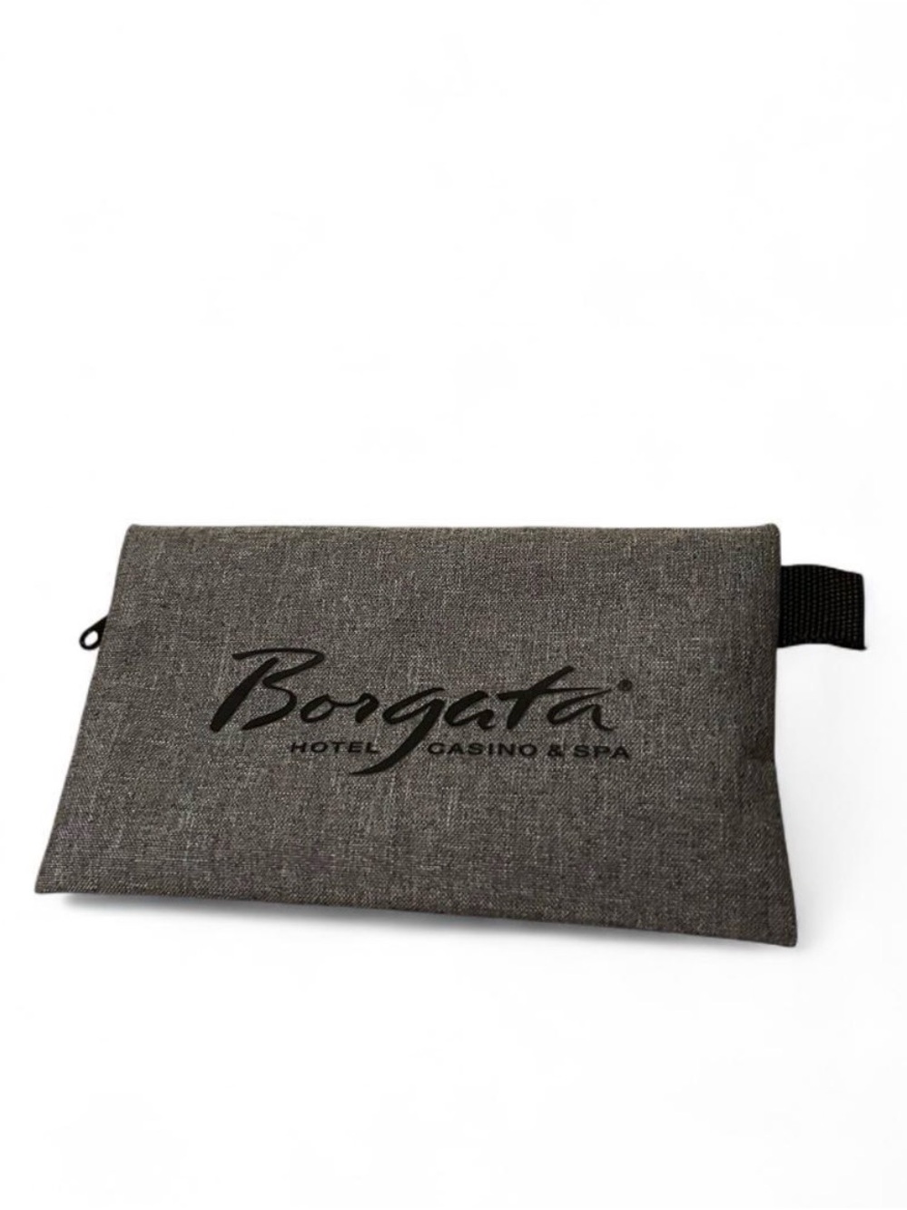 Borgata grey casino chip bag
